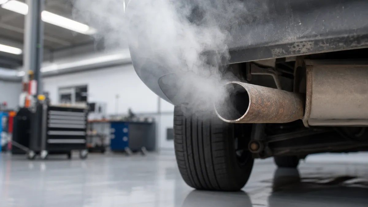 Voiture qui fume blanc : causes, diagnostic et solutions